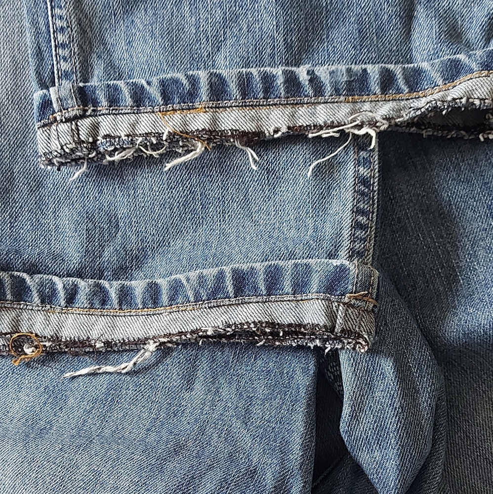 Dolce Gabbana Size 33 Blue Stonewash Distressed Poem Jeans Made In Italy - Picture 14 of 14